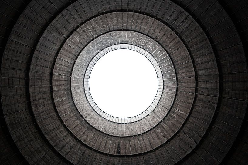 Abandoned cooling tower by Myron van Ruijven