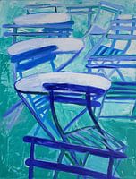 Chairs in New York Bryant Park