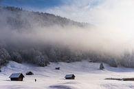 Winter morning in Germany van Vincent Fennis thumbnail