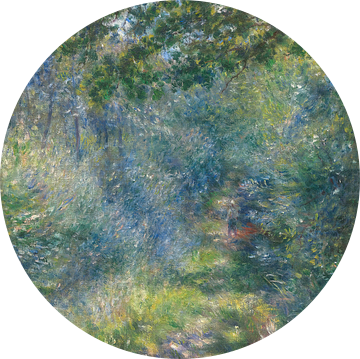 Pad in het bos, Pierre-Auguste Renoir
