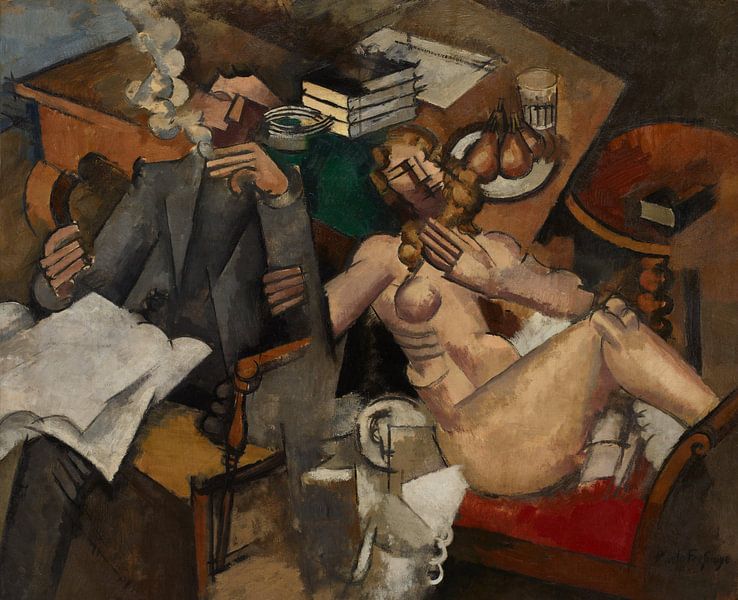 Roger de La Fresnaye~ Married Life by finemasterpiece