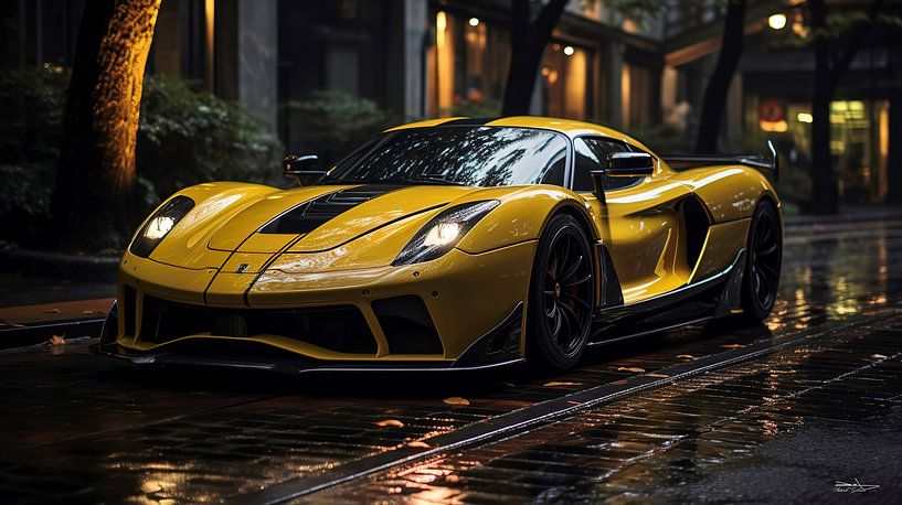 supercar by Gelissen Artworks