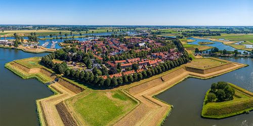 Heusden Vesting vanuit de lucht