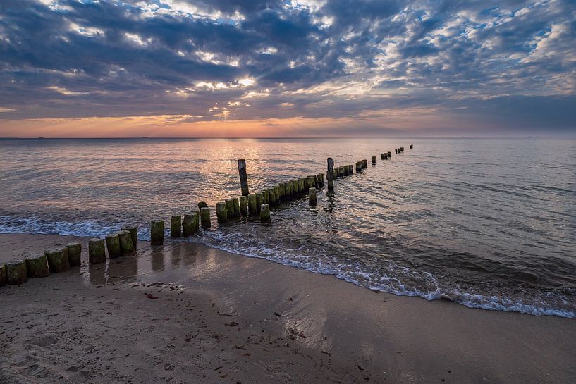Landschaft an der Küste der Ostsee in Graal-Müritz von Rico Ködder