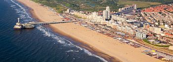 Luchtfoto panorama Scheveningen