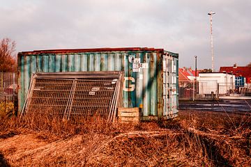 Zeecontainer  van Chris Tijsmans