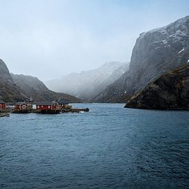 Nusfjord fishing village by Aimee Doornbos