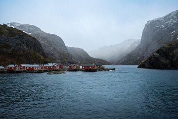 Nusfjord fishing village by Aimee Doornbos