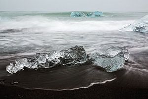 Ice for the coast of Iceland von Ab Wubben