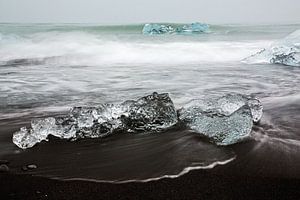 IJs voor de kust van IJsland