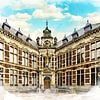 Bâtiment de l'Académie de l'Université d'Utrecht. sur Danny de Klerk