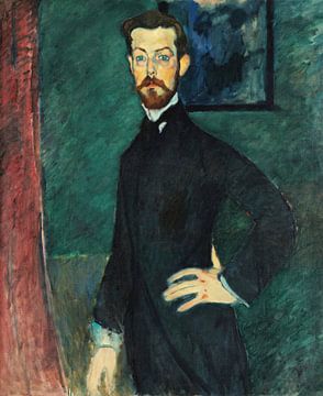 Portret van Dr. Paul Alexandre, Amedeo Modigliani