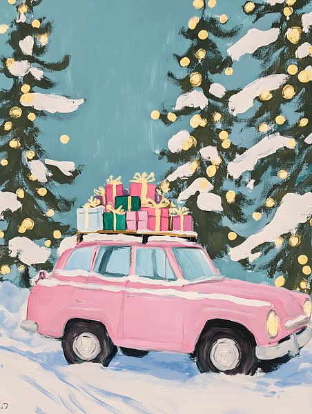 Pastel Christmas III by Gypsy Galleria