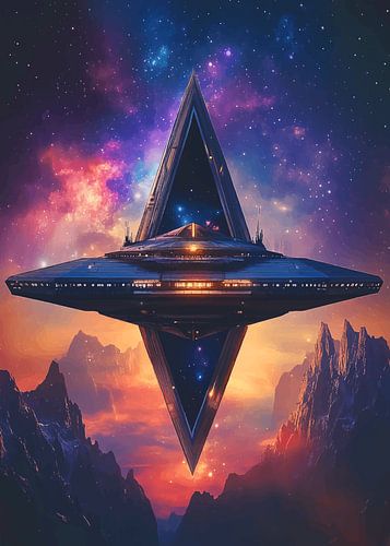 Sterrenbasis in de galactische driehoek