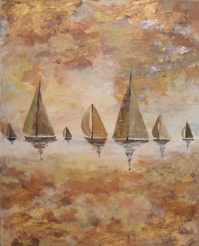 Gezellig druk op het water