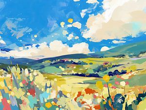 Naturlandschaft | Bunte Landschaft