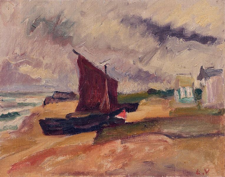 Boot am Ufer, Louis Valtat, um 1914 von Atelier Liesjes