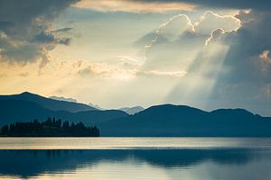 Morgen am Walchensee
