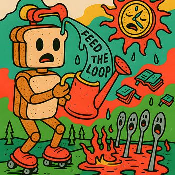 They Kept Feeding the Loop