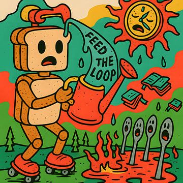 Ze bleven de lus voeden van Candra Widiantoro