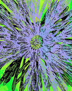 Skandinavische Summer Blumen Japandi Love III