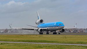 KLM McDonnell Douglas MD-11 Passagierflugzeug.