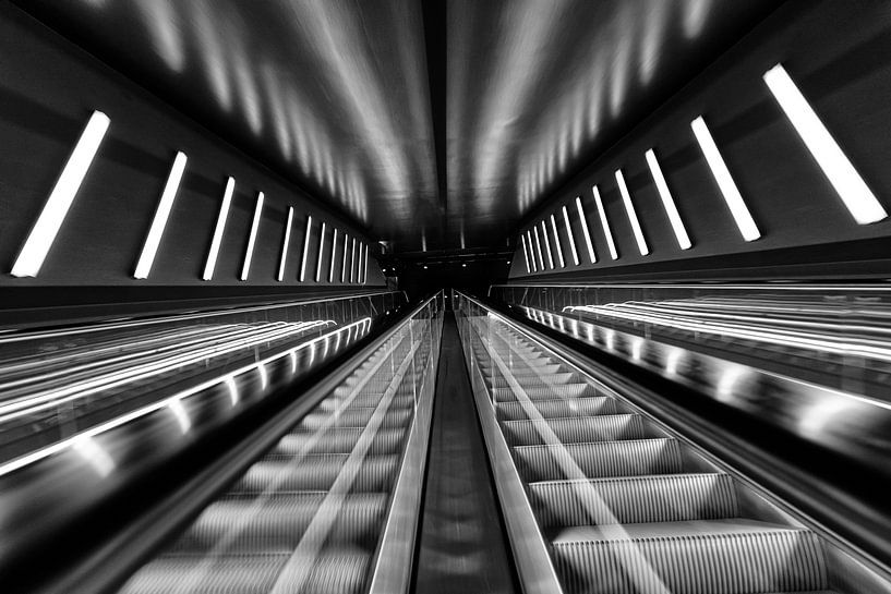 Escalator Forum Groningen (Netherlands) by Marcel Kerdijk