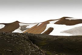 Hrafntinnusker, during the Laugavegur Route in Iceland by Geerke Burgers