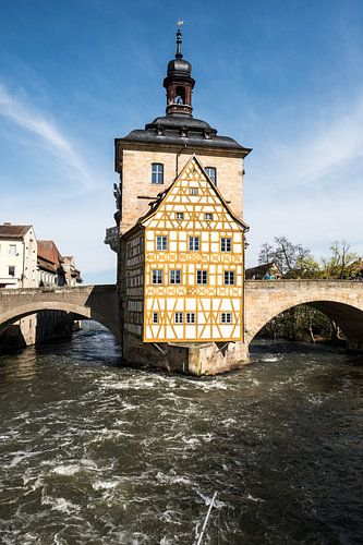 Bischhofsmühlbrücke, Bamberg Duitsland