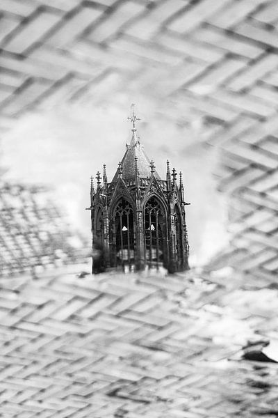 Reflexion Domtoren Utrecht von Sander Jacobs