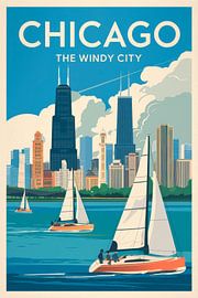 Chicago von Poster Art Shop