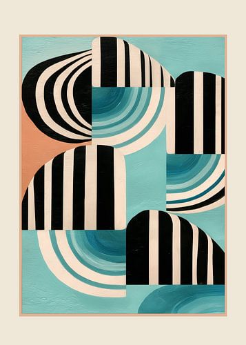 Retro geometrische vormen