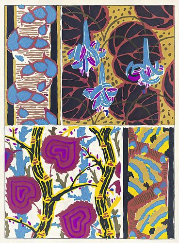 Émile-Allain Séguy - Ideeën voor stoffen en tapijten