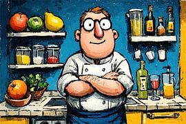Keuken Chef | Chef Vriend van OMG Art