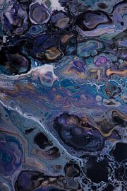 Couleurs liquides : Vibrations nocturnes sur Marjolijn van den Berg