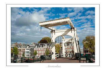 Magere Brug Amsterdam van Richard Wareham