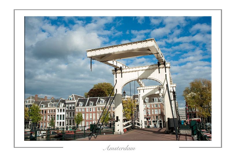 Skinny Bridge Amsterdam by Richard Wareham
