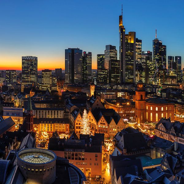 Frankfurt, sea of lights by Markus Lange