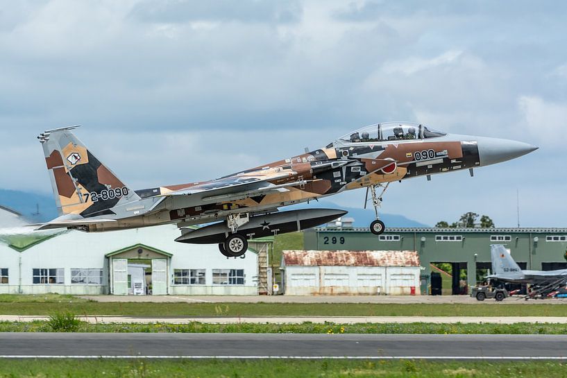 Japanese McDonnell Douglas F-15DJ Eagle. by Jaap van den Berg