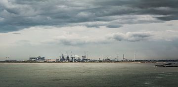 Ijmuiden haven panorama 