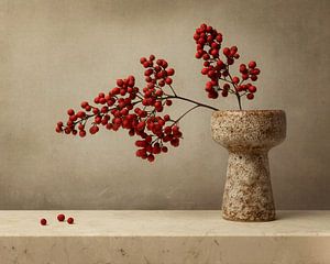 Red berries, still life