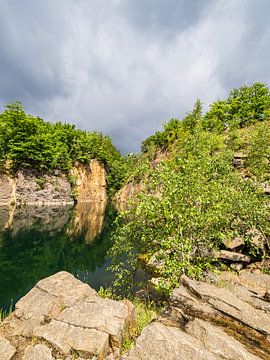 Quarry in the Königshainer mountains near Görlitz by Rico Ködder