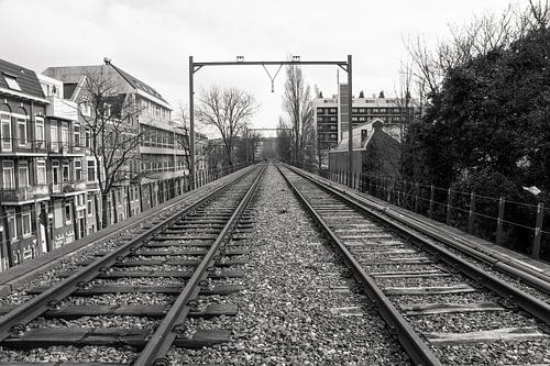 Rotterdam verlaten tramspoor