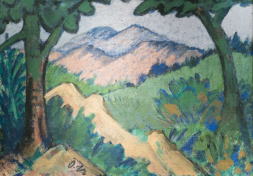 Dune landscape, Otto Mueler by Atelier Liesjes