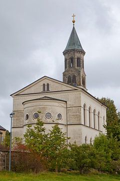 Kerk in Saupsdorf (Saksisch Zwitserland/Elbsandsteingebirge)