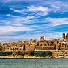 Panorama de La Valette avec la vieille ville de Malte sur Dieter Walther