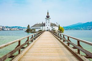 Schloss Orth im Frühling