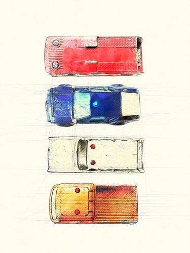 Toys - cars with siren