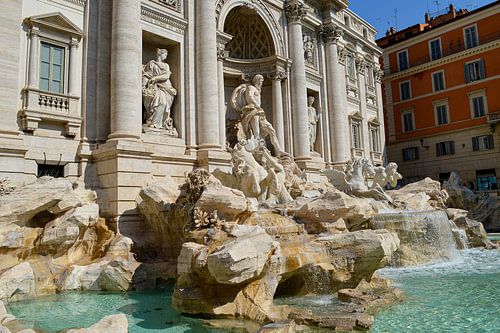 Italien, Rom, Trevi-Brunnen, Wasser