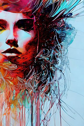 Sterke vrouw van .  cathenco